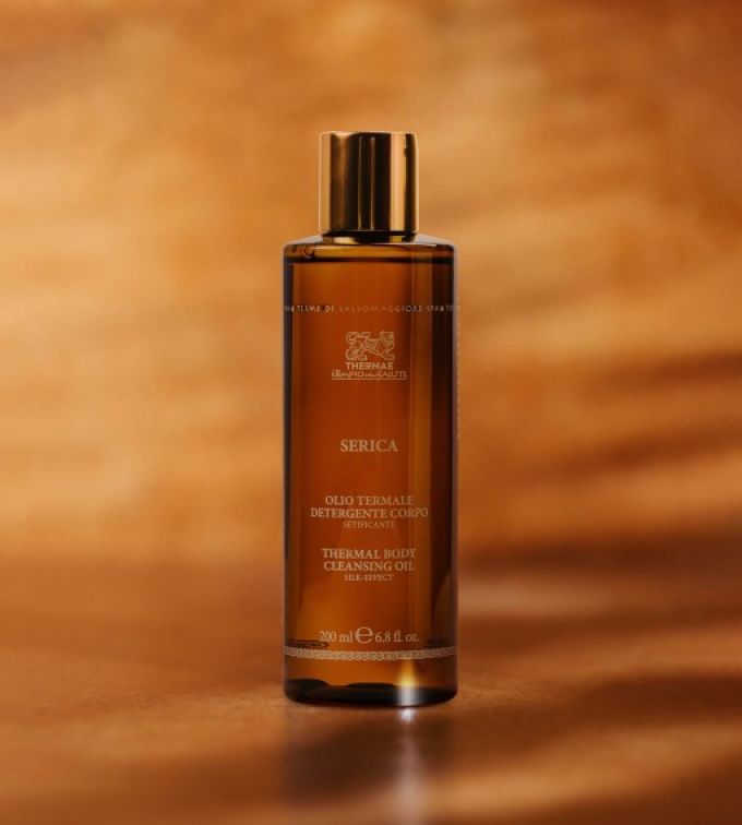Serica Olio detergente corpo idratante all’acqua termale